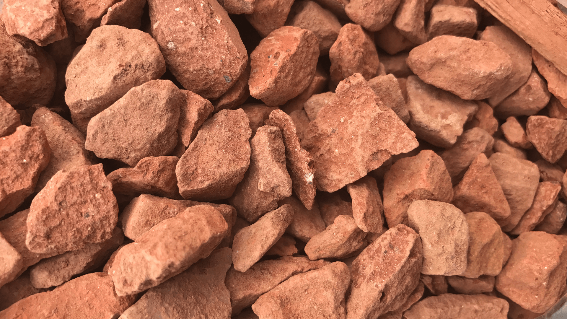 Crushed Brick - Cobbles & Boulders