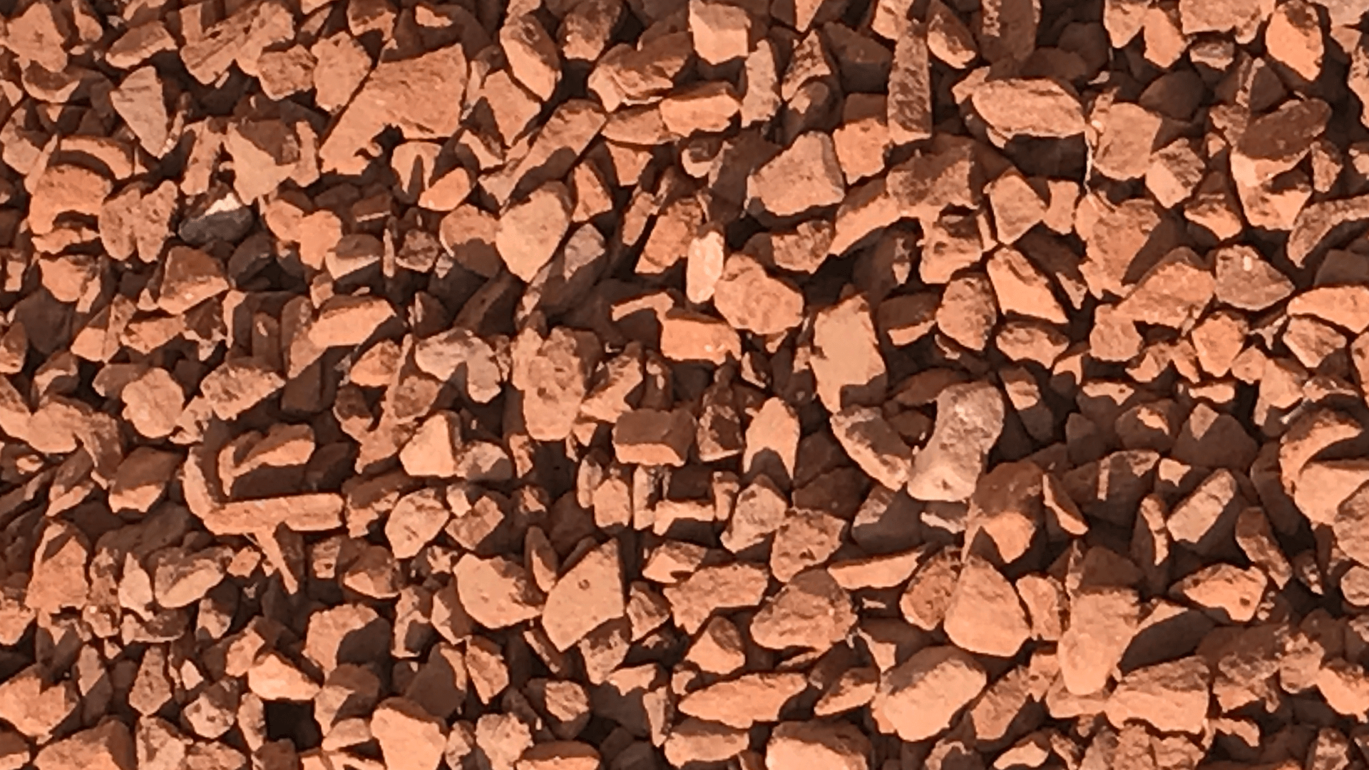 Crushed Brick Dry - Cobbles & Boulders