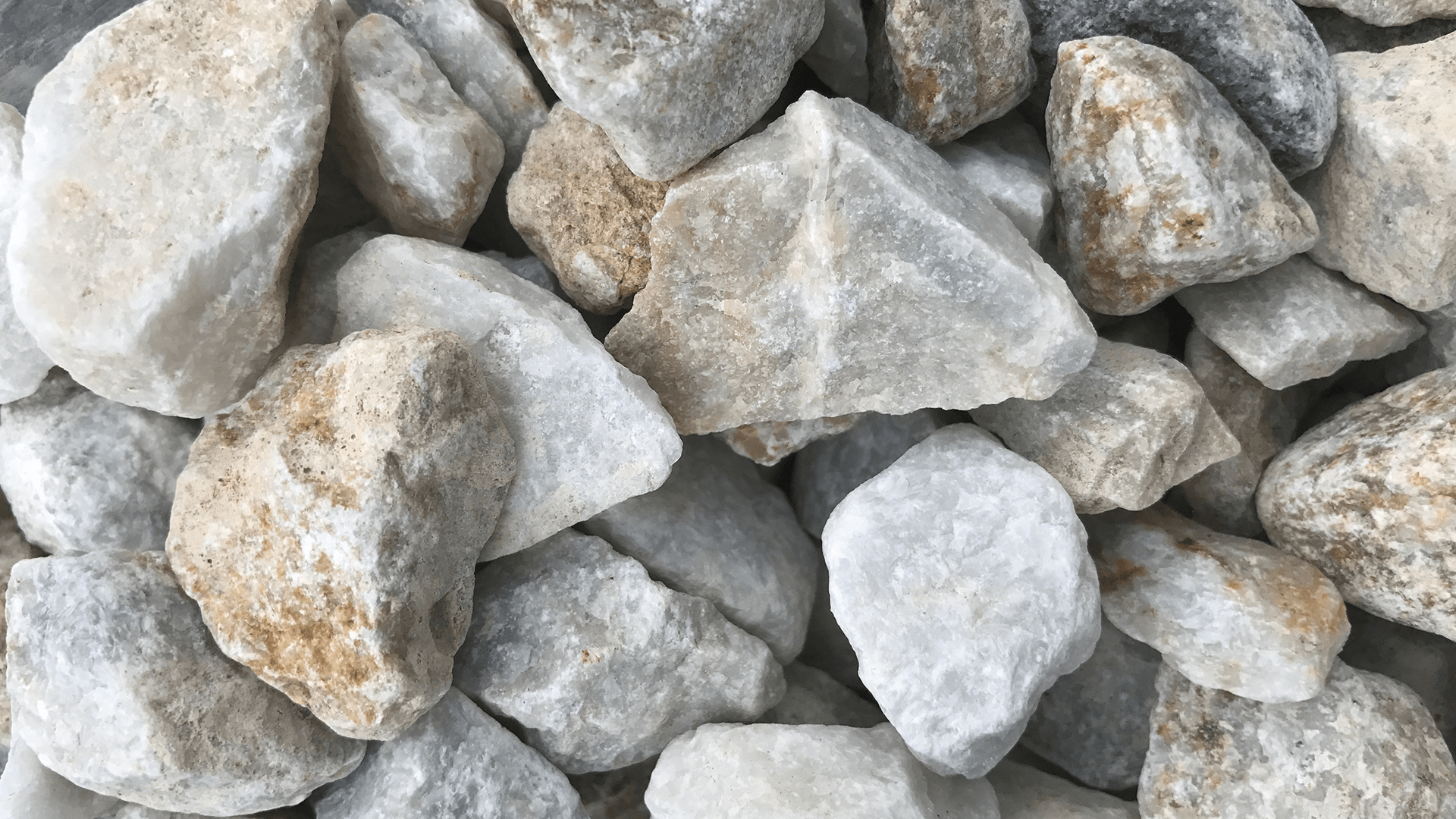 Rustic White - Cobbles & Boulders