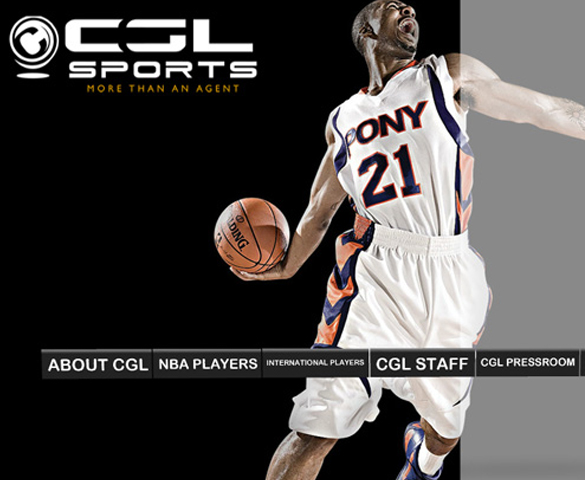 CGL Sports Website Cover