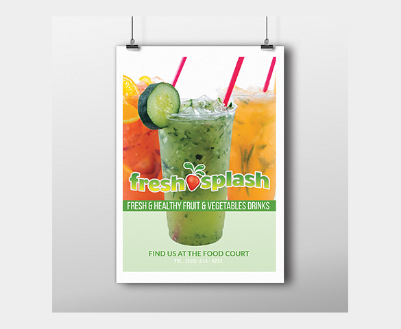 Fresh Splash Signage Mockup